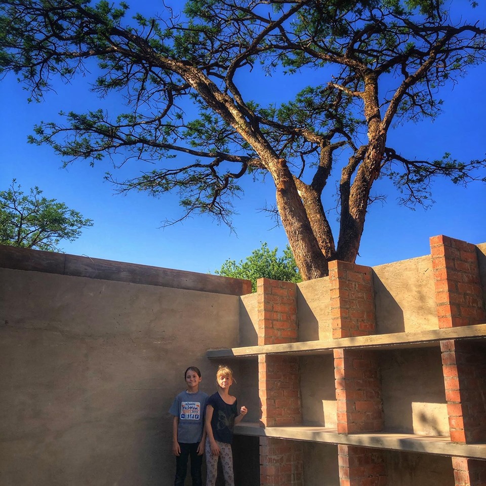wine cellar construction at three tree hill